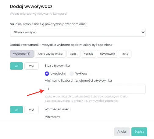Dowiedz się, jak ustawić wywoływacz w panelu Trustisto