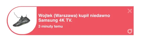 Przykład wykorzystania Trust Info jako social proof
