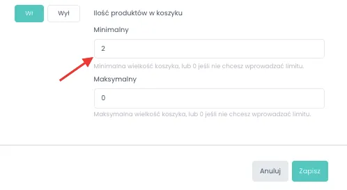 Inne właściwości wywoływacza