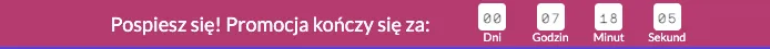 Pasek informacyjny z zegarem